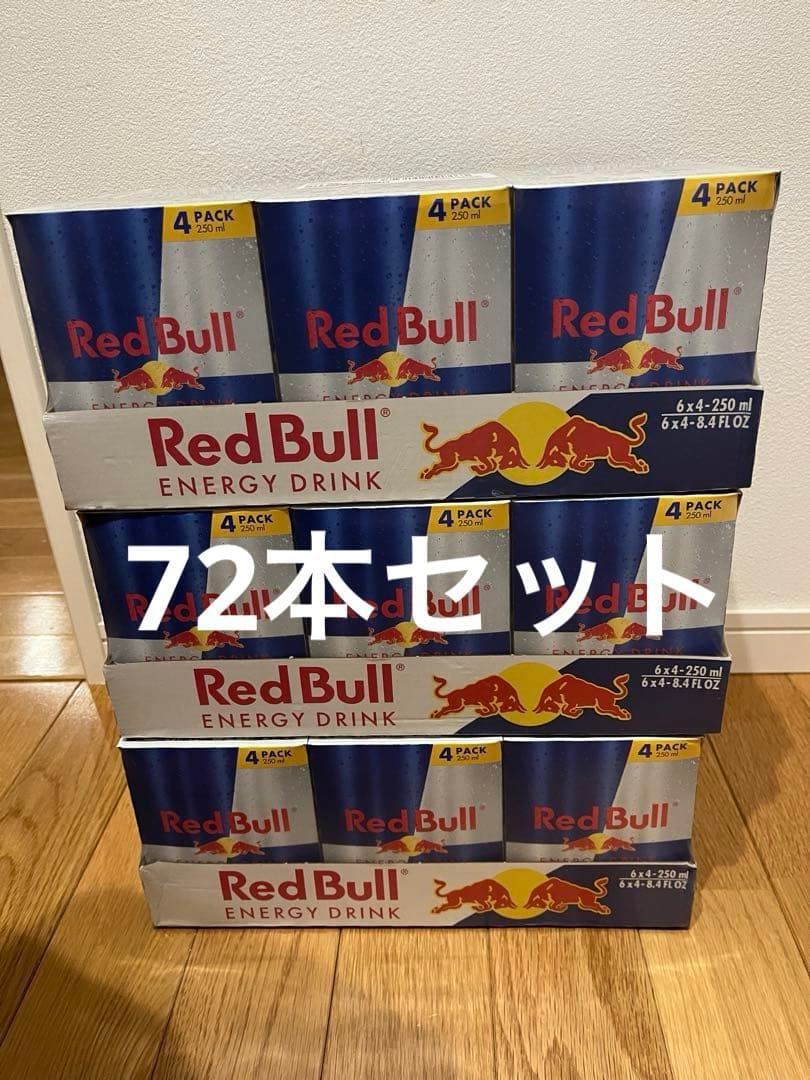 Red Bull エナジードリンク 24本×3パック 250ml