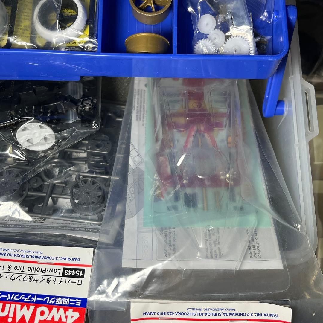 ミニ四駆 引退出品 レーサーズボックス タイヤ ボディ レアパーツ まとめ売り