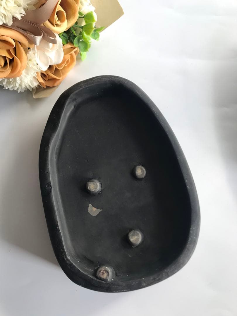 中国美術 端渓硯　雲龍彫刻　石眼 箱入 文房四宝 コレクション