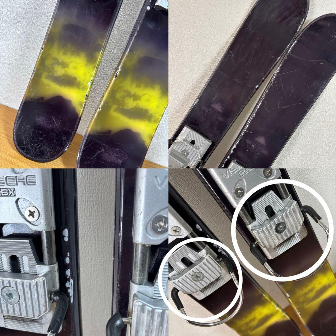 メンズ　ショートスキー　ファンスキーセット　Tecnica 26-26.5cm