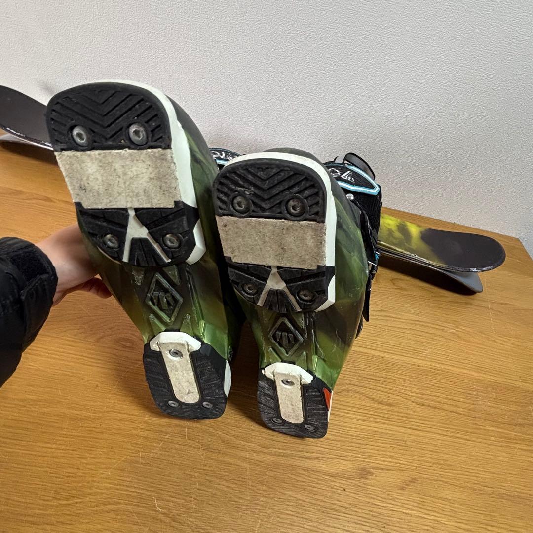 メンズ　ショートスキー　ファンスキーセット　Tecnica 26-26.5cm