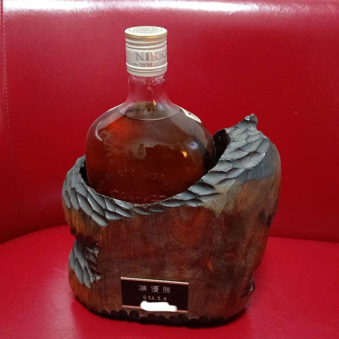 木彫り熊ニッカウイスキー G&G 760ml & ミニボトル50ml
