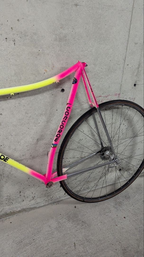 レア Concorde Astore TT ファニーバイク フレームセット