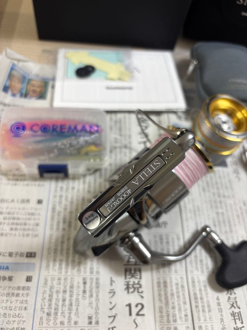 ステラ4000XG 夢屋スプール付　出品7月10日まで