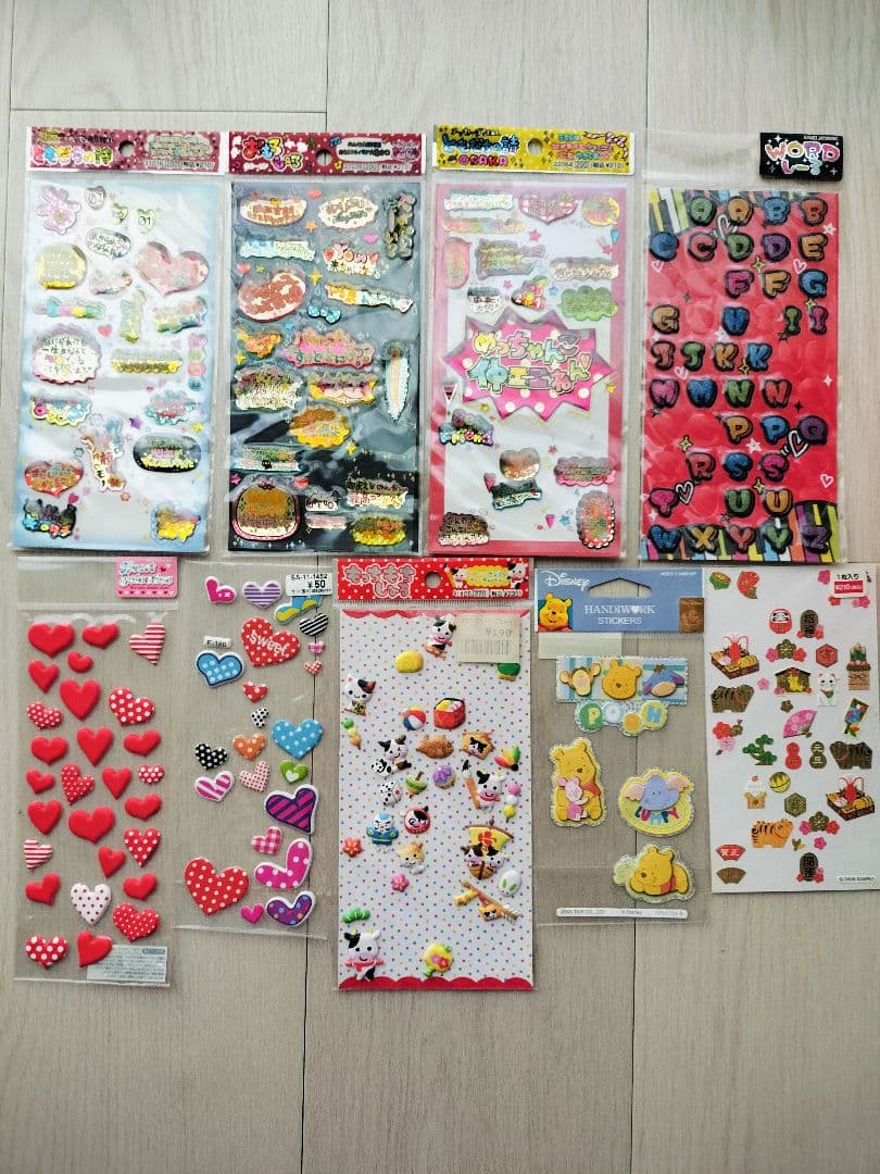 シール　いろいろ　かわいい　未使用あり