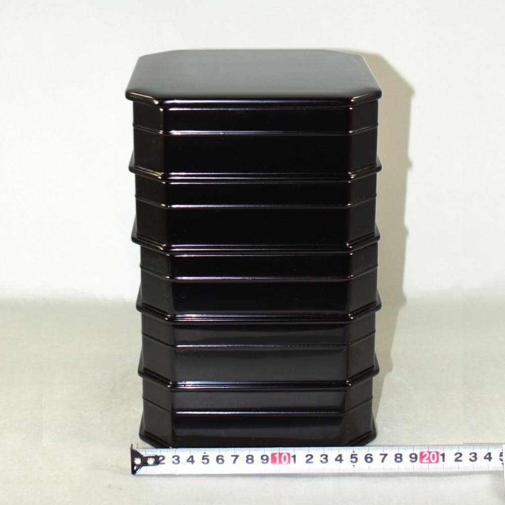 山中塗 縁高重 助田宗明作