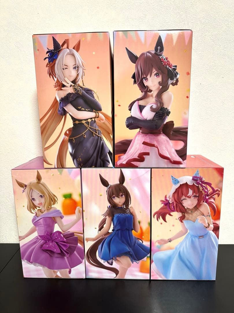 ウマ娘 フィギュア ラウンドワン限定 5種セット