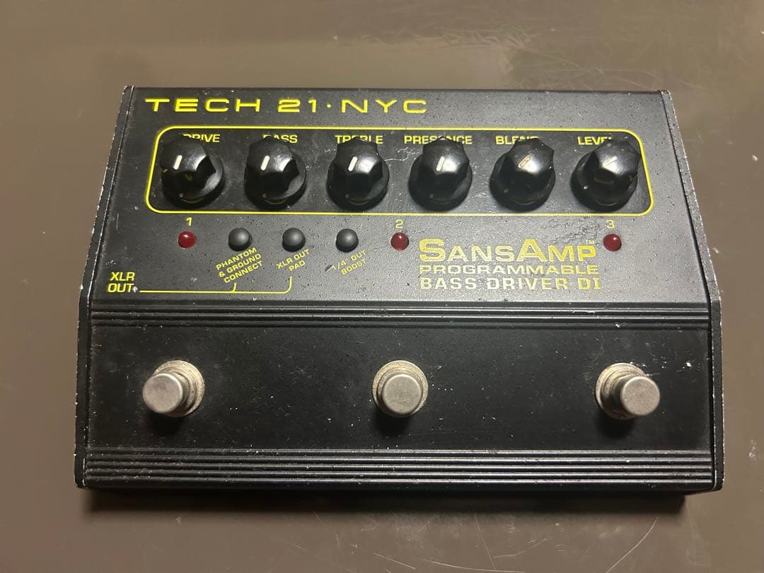 ギター Tech21 SansAmp Programmable Bass D