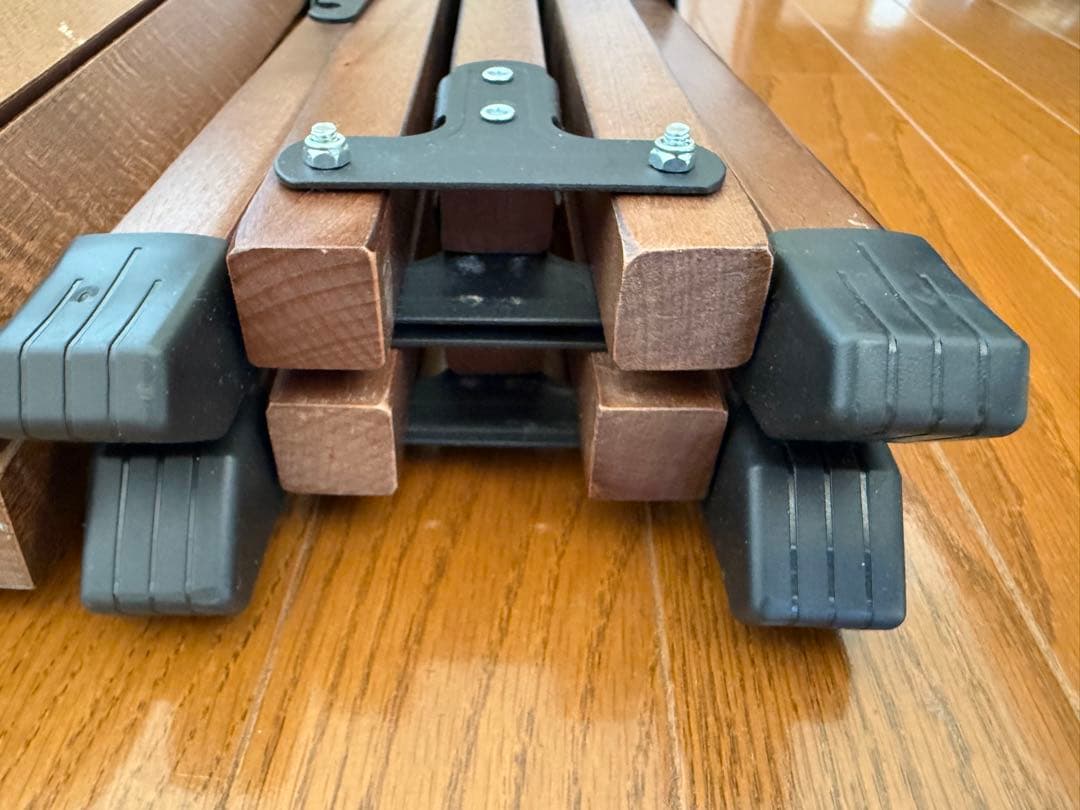 【美品】Hilanderロールトップテーブル 120cm ダークブラウン