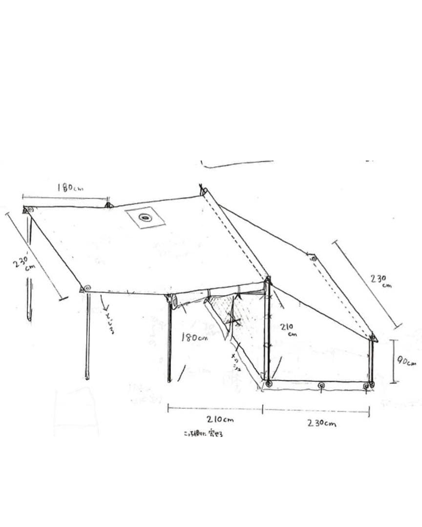 choco choco　ベイカーテント