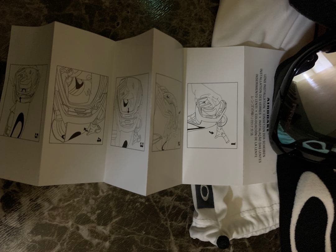 Oakley プリズムレンズ最高級ゴーグル プリズム替えレンズあり　Ｌサイズ