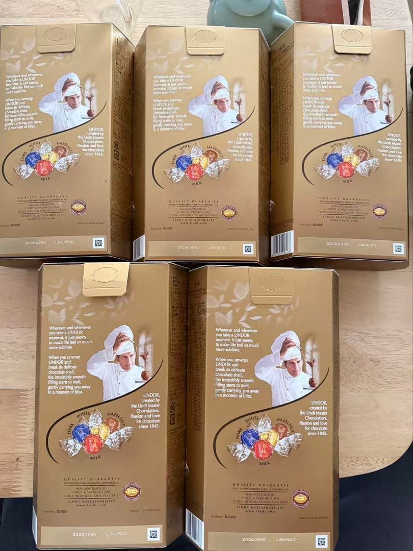 LINDOR アソート 600g×5箱