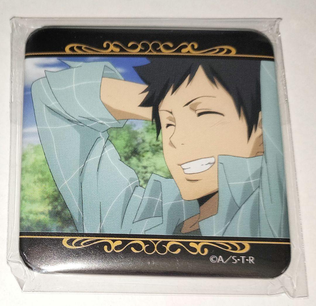 リボーン 山本武 スクエア缶バッジ その1 ナンジャタウン