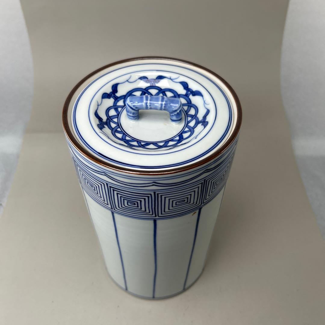 B022祥堂 青白磁 水差し 木箱付き