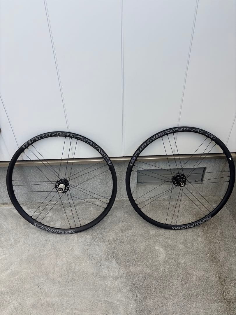 美品 カンパニョーロ ZONDA DB クリンチャー 前後 走行1000km未満