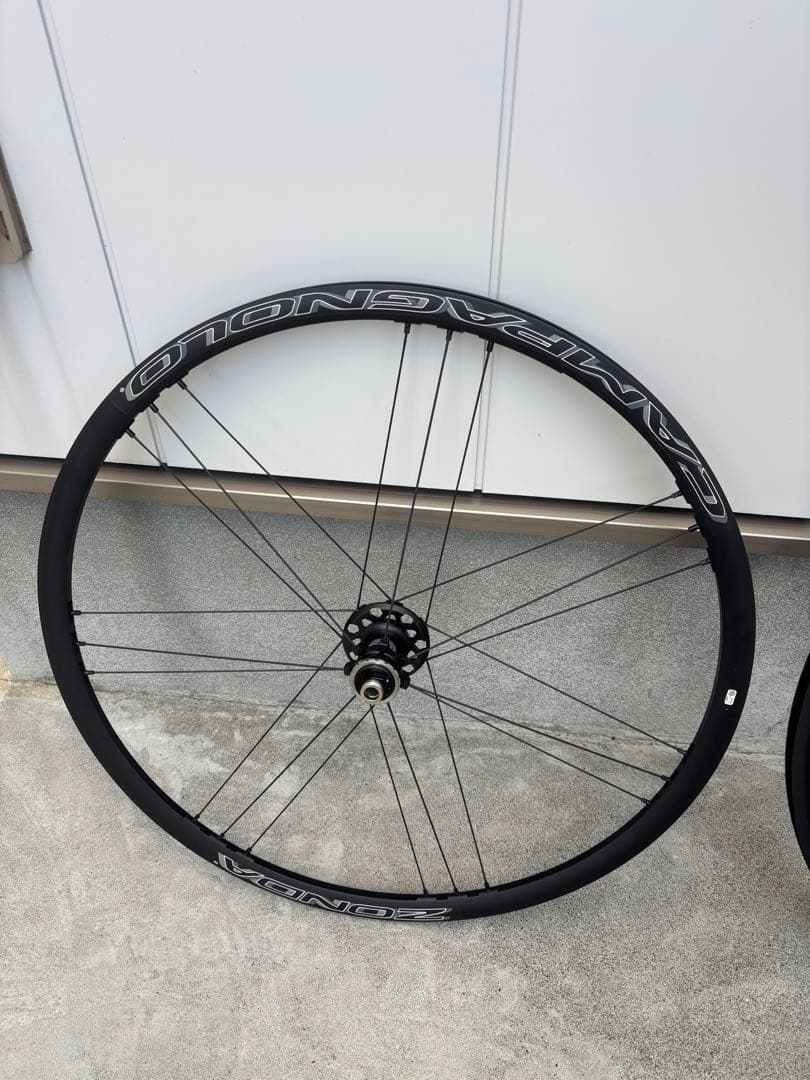 美品 カンパニョーロ ZONDA DB クリンチャー 前後 走行1000km未満