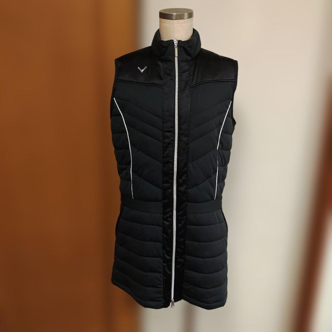 キャロウェイ　レッドレーベル　中綿ベスト　キルティングベスト　L　黒