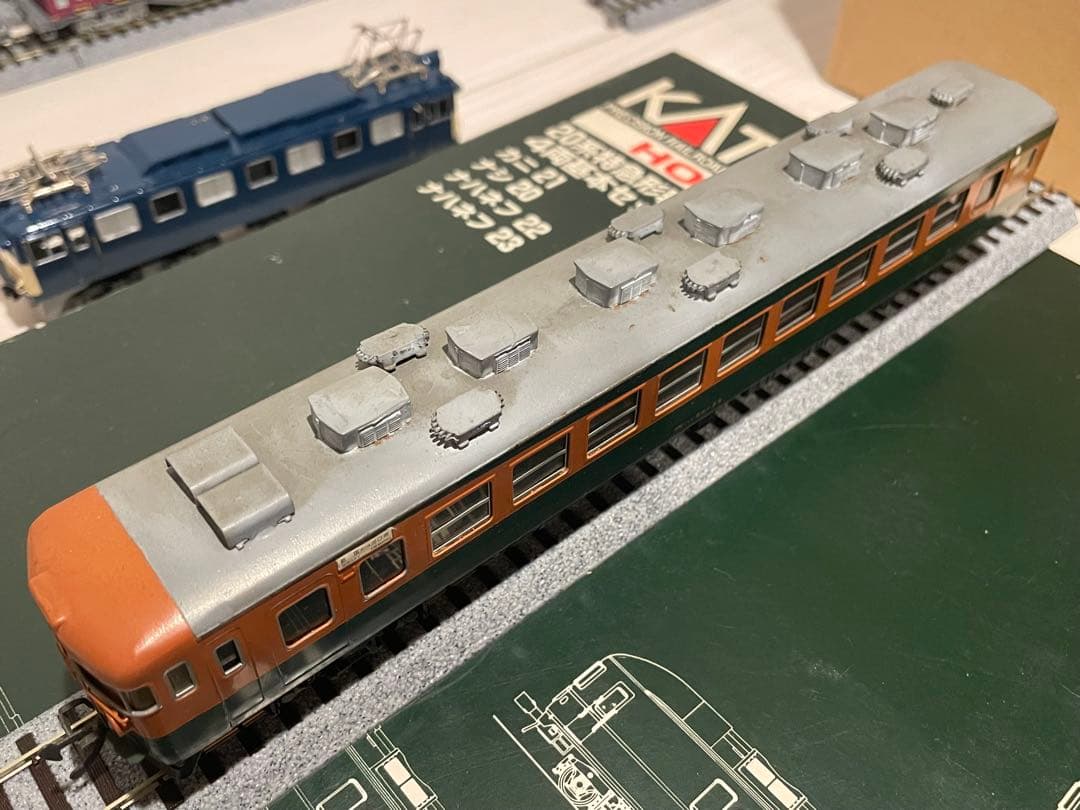 ジャンク HOゲージ4両セット カツミ KTM アダチ？ ED61