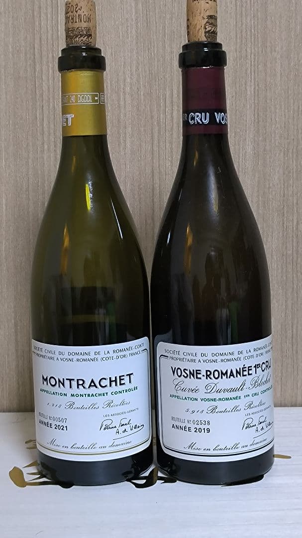 モンラッシュ2021 & ヴォーヌ・ロマネ2019