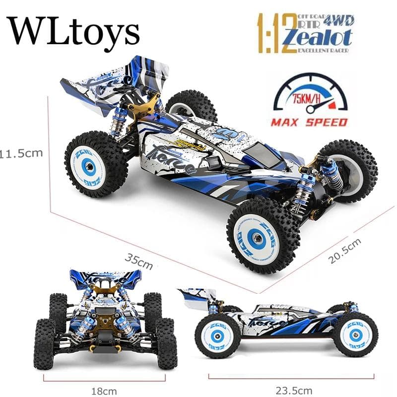 【ジャンク新品】WLtoys 124017 V8 ブラシレスモーター ⑳