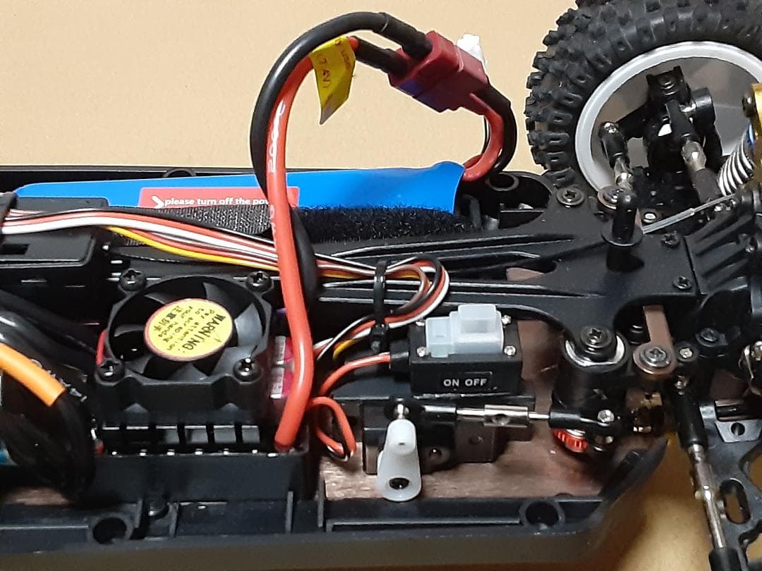 【ジャンク新品】WLtoys 124017 V8 ブラシレスモーター ⑳