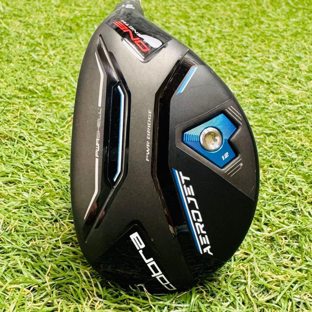 【美品】コブラ エアロジェット ワンレングス 4UT ユーティリティ 21° R