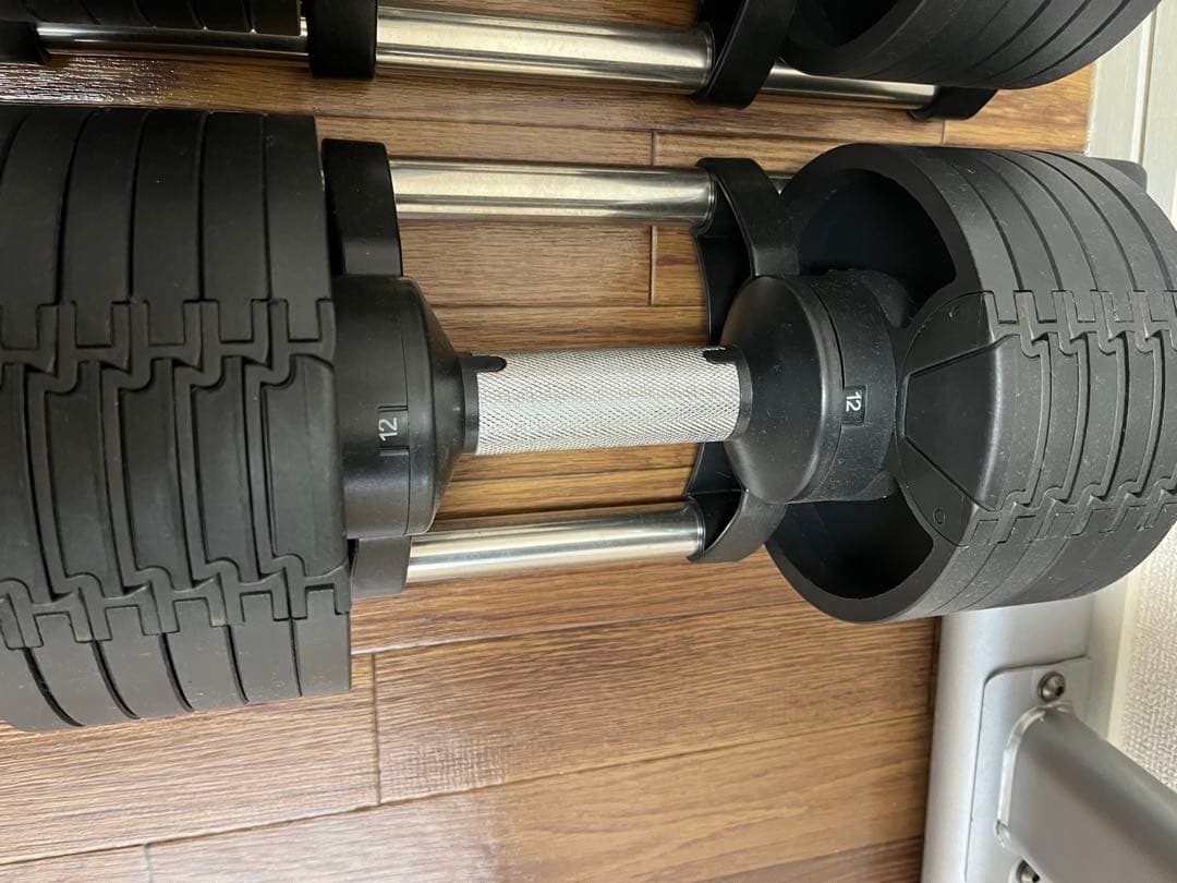 可変式ダンベル 20kg×1ケ　 筋トレ器具 トレーニング　※② 美品✨