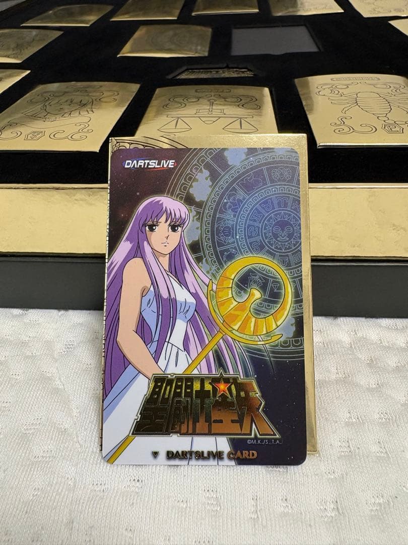 【新品未使用品】ダーツライブカード聖闘士星矢　香港限定(値下げしました！)