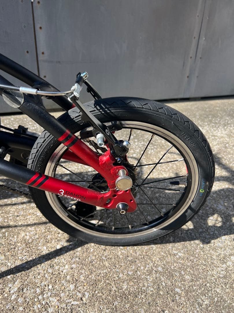 K 【美品】DAHON ダホン K3 アルミ 折りたたみ自転車