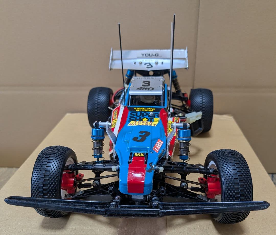 TAMIYA SUPER SHOT 1/10 ラジコンカー プロポセット付き