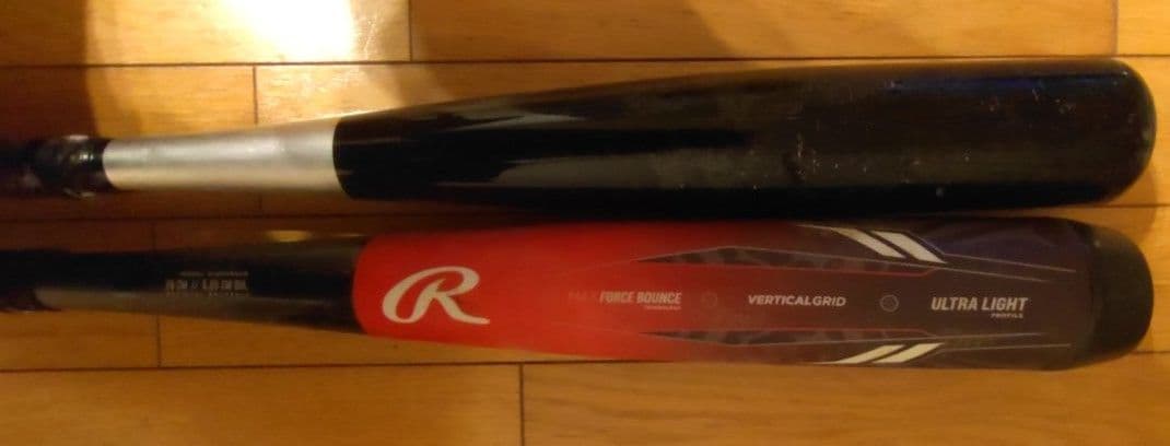 少年軟式ローリングスHYPERMACH 4ORCE MASTER74cm他計2本