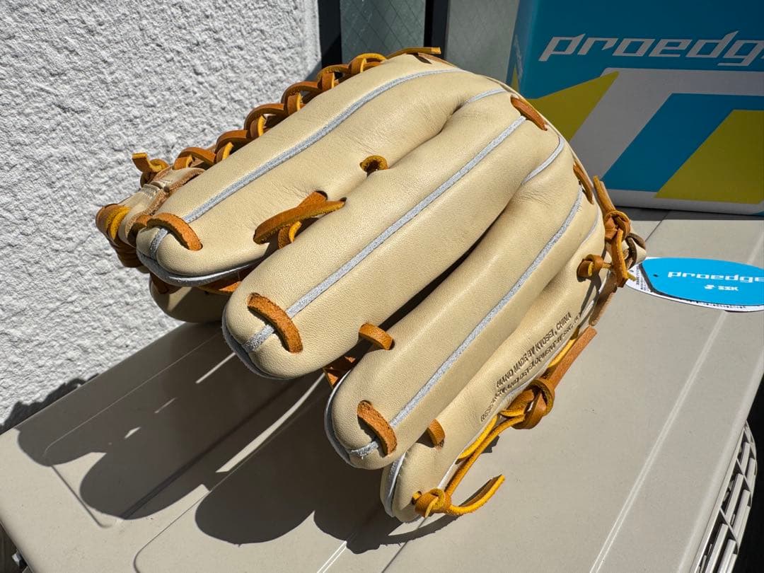 【キャメル】SSK 一般軟式外野手用グラブ