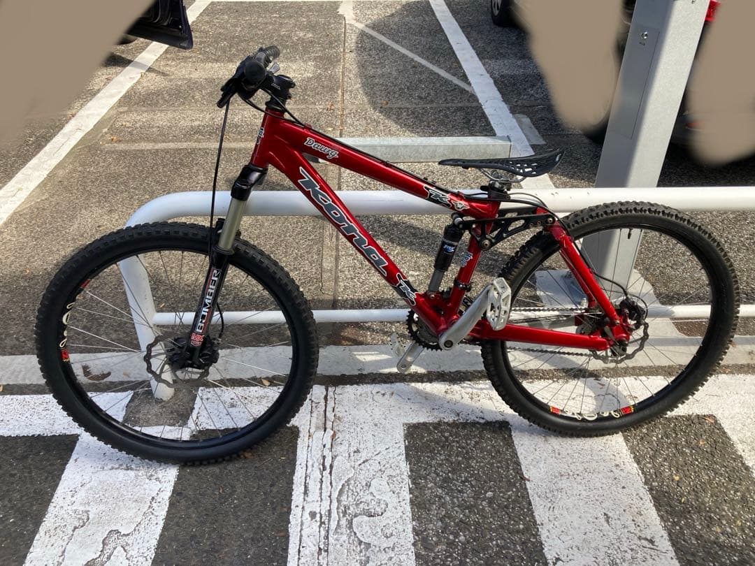 kona dawg 26インチ フルサスペンション CT約380mm