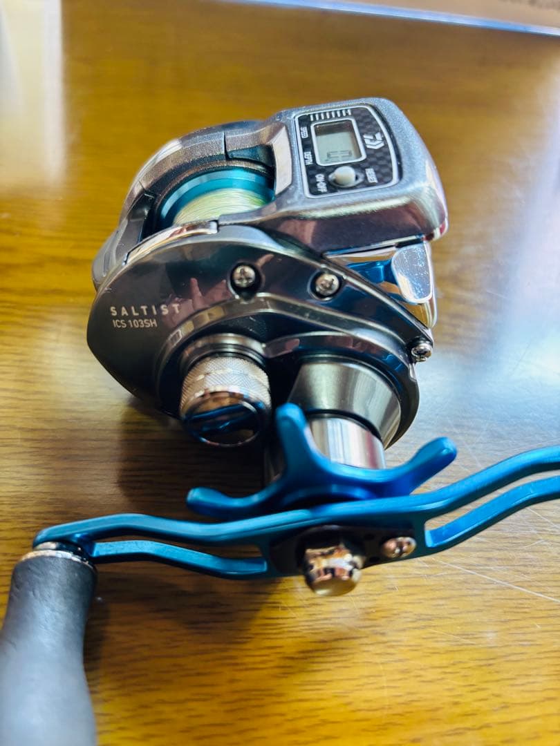 早い者勝ち❗️ Daiwa SALTIST ICS 103SH デジタルリール