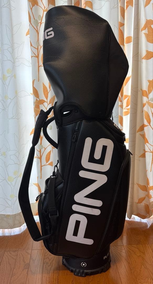 PING キャディバッグ 黒9.5型