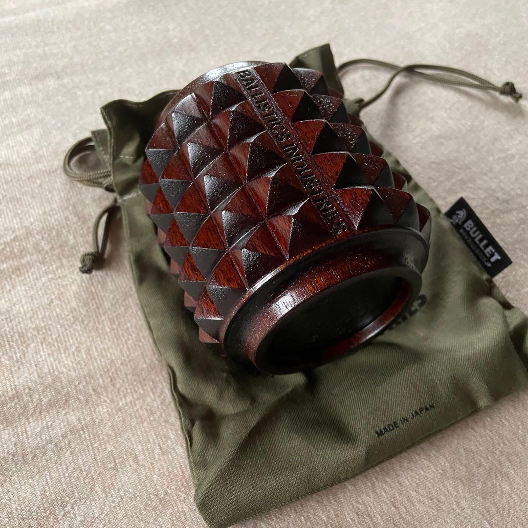新品 BALLISTICS STADS CUP スタッズ カップ 拭き漆 仕上げ
