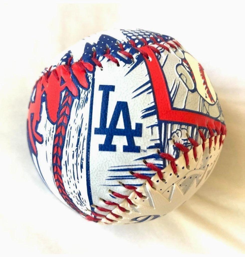 【激レア】ドジャースタジアム 限定ボール 漫画風デザイン ケース付き☆