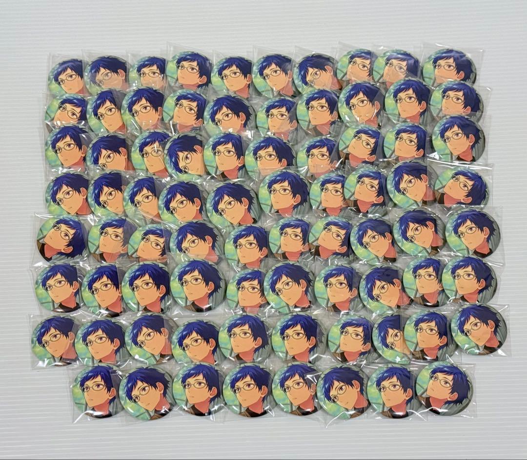 あんスタ 伏見 弓弦 テーマスカウト缶バッジ SUMMER Idol 78点