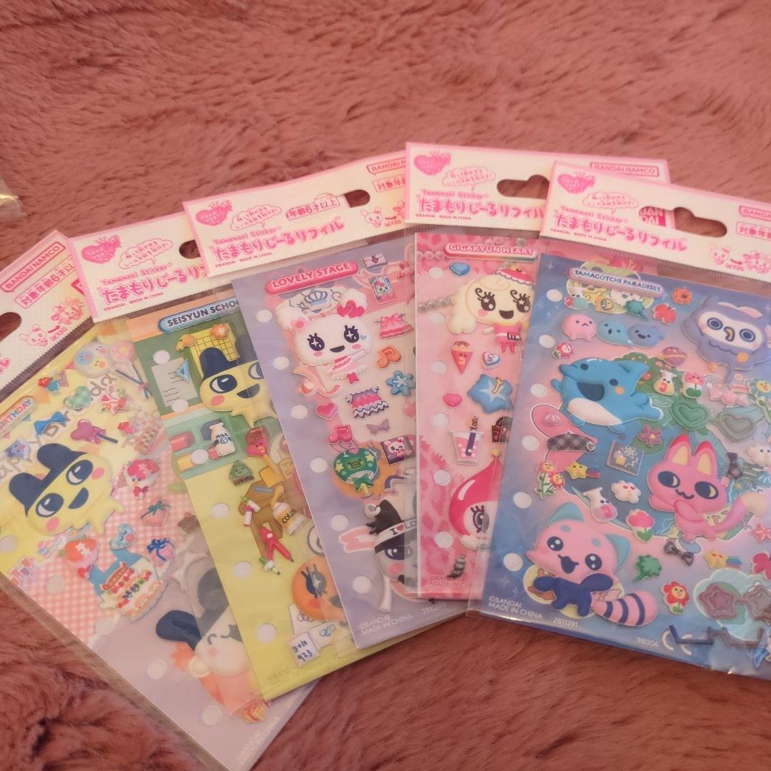 たまごっち　ボンボンドロップシール　シール帳　たまもりしーる　ステッカー