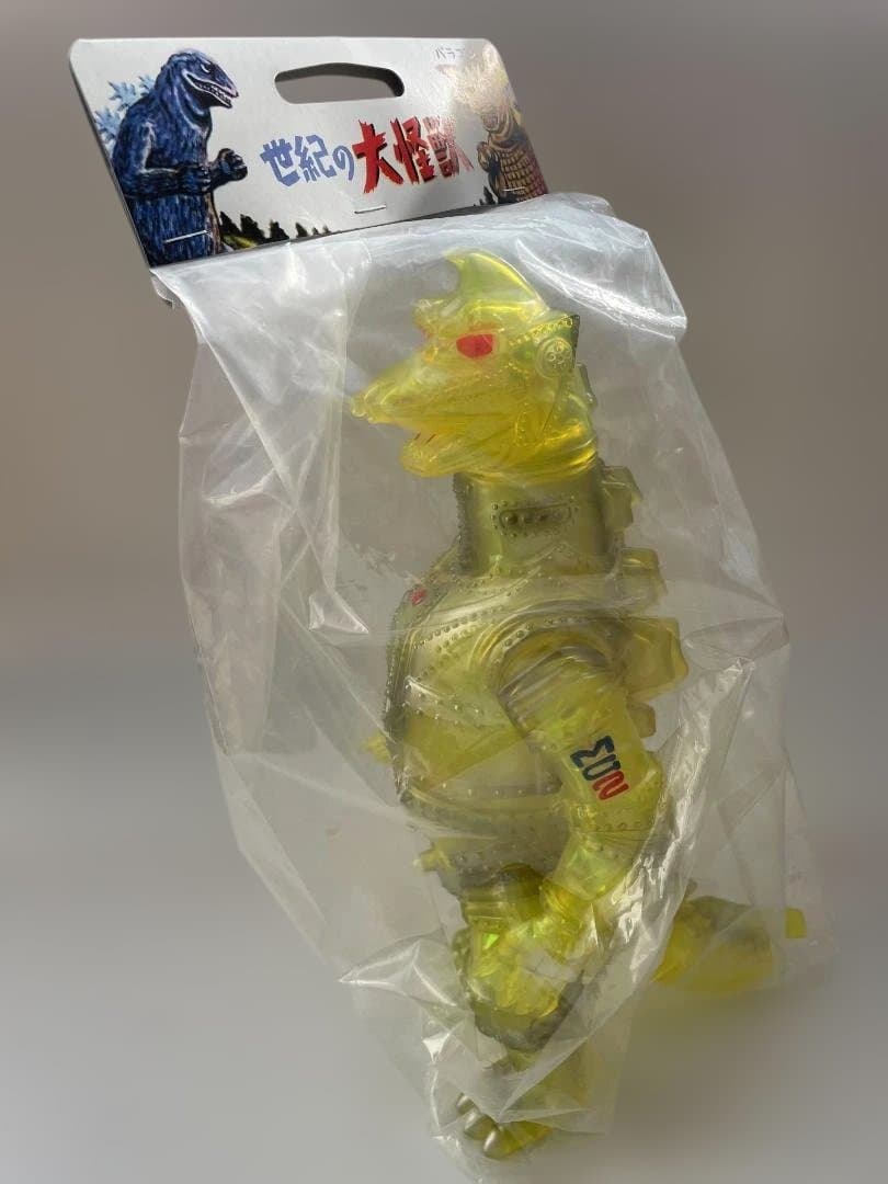 マルサン メカゴジラ 450 オーロラ クリスタルゴジラ ソフビ（30cm）