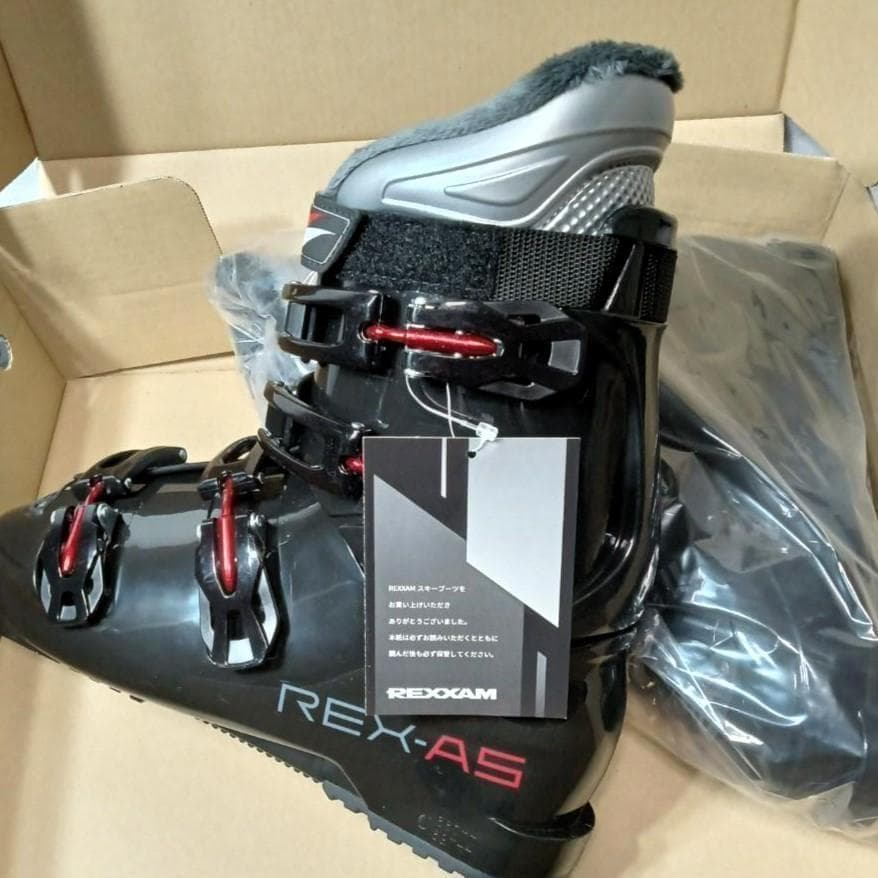 【2026】 レクザムスキーブーツ REX A5 ブラック（27.0 ㎝）