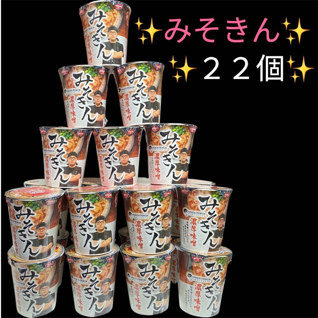 ヒカキン濃厚味噌ラーメン　みそきん×22