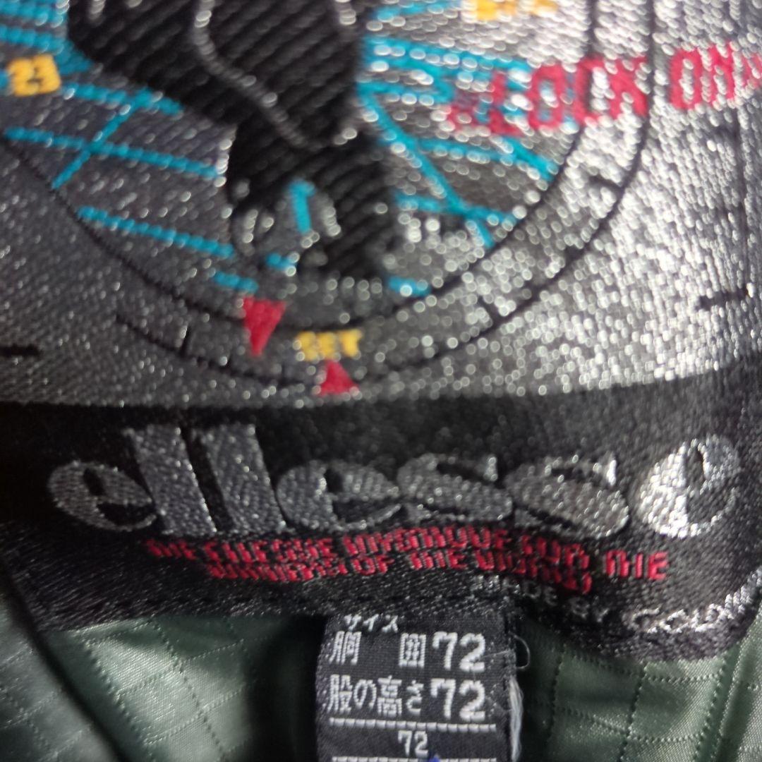 ☆ロゴ傷みありellesse スキーウェア 青紫黄色　☆