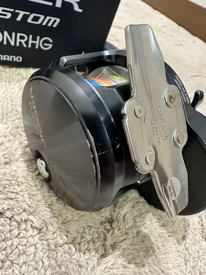 中古　シマノ　オシアジガー　F CUSTOM 2000NRHG スペアスプール