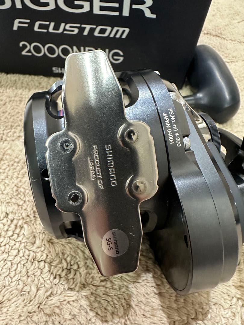 中古　シマノ　オシアジガー　F CUSTOM 2000NRHG スペアスプール