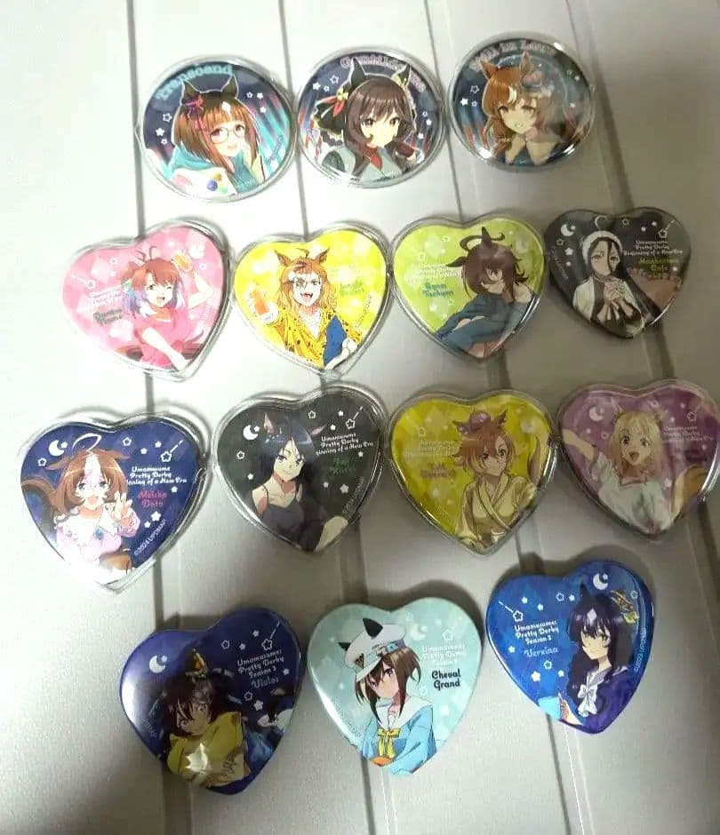 劇場版 ウマ娘 新時代の扉 缶バッジ 14個 まとめ売り