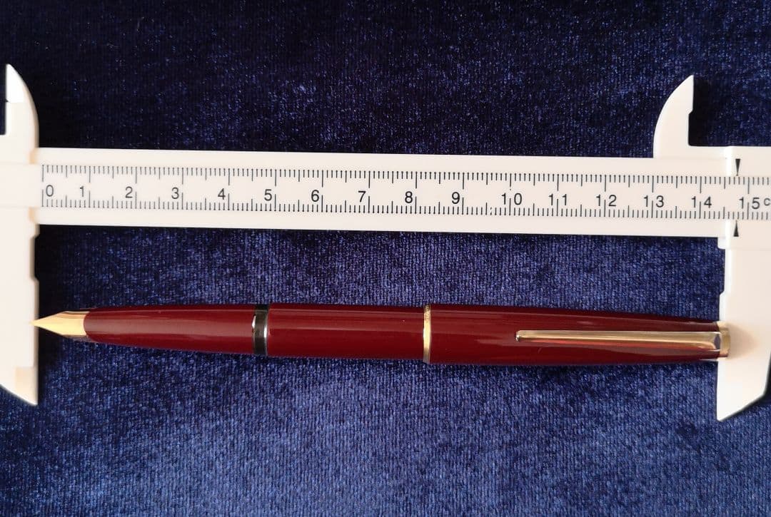 MONTBLANC 万年筆 GERMANY 320 ペン先 14金 ボルドー