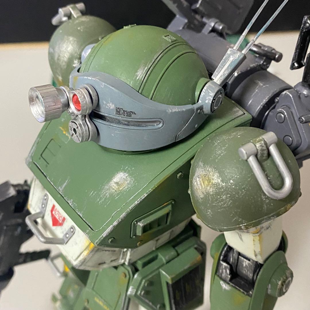 1/20 スコープドッグ　バーコフ分隊仕様　強ウェザリング　一部塗装