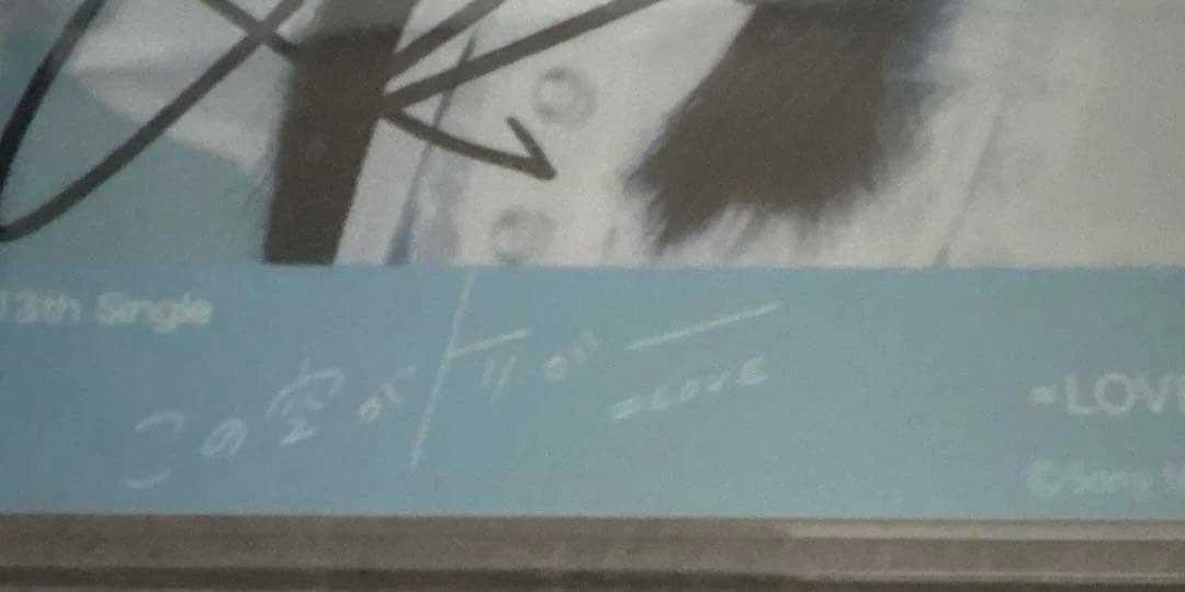 山本杏奈 秘蔵直筆生写真①