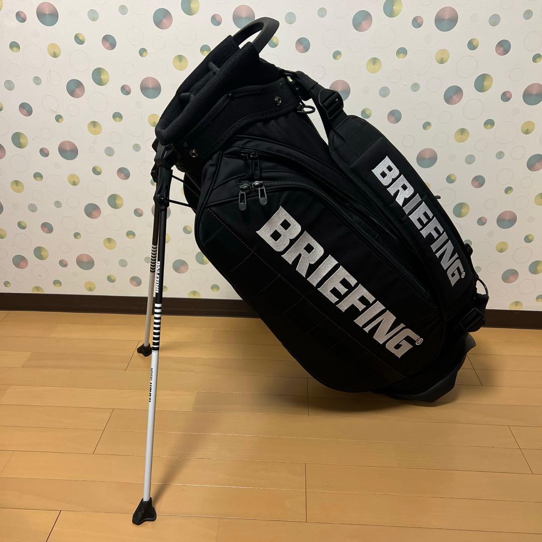 ブリーフィング キャディバッグ 定番モデルCR-10 #02 ブラック